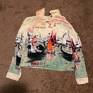 Artistic Parisian Button Up Jacket/Shirt